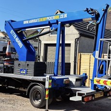 The Harrogate Cherry Picker Hire fleet